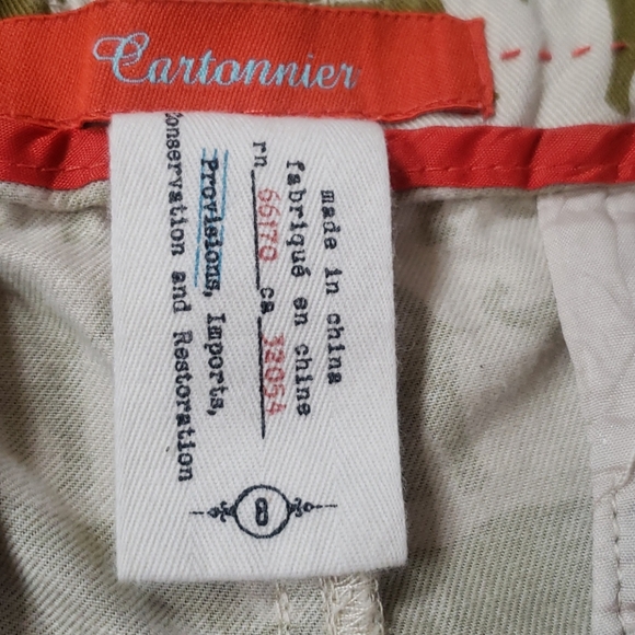 Anthro Cartonnier Shorts. 5#121 - Picture 5 of 7